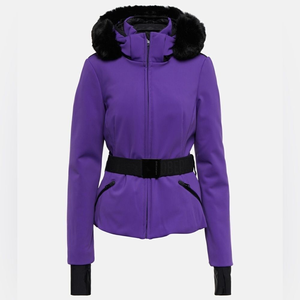 GOLDBERGH HIDA SKI JACKET PURPLE BLACK US 6 WATERPROOF